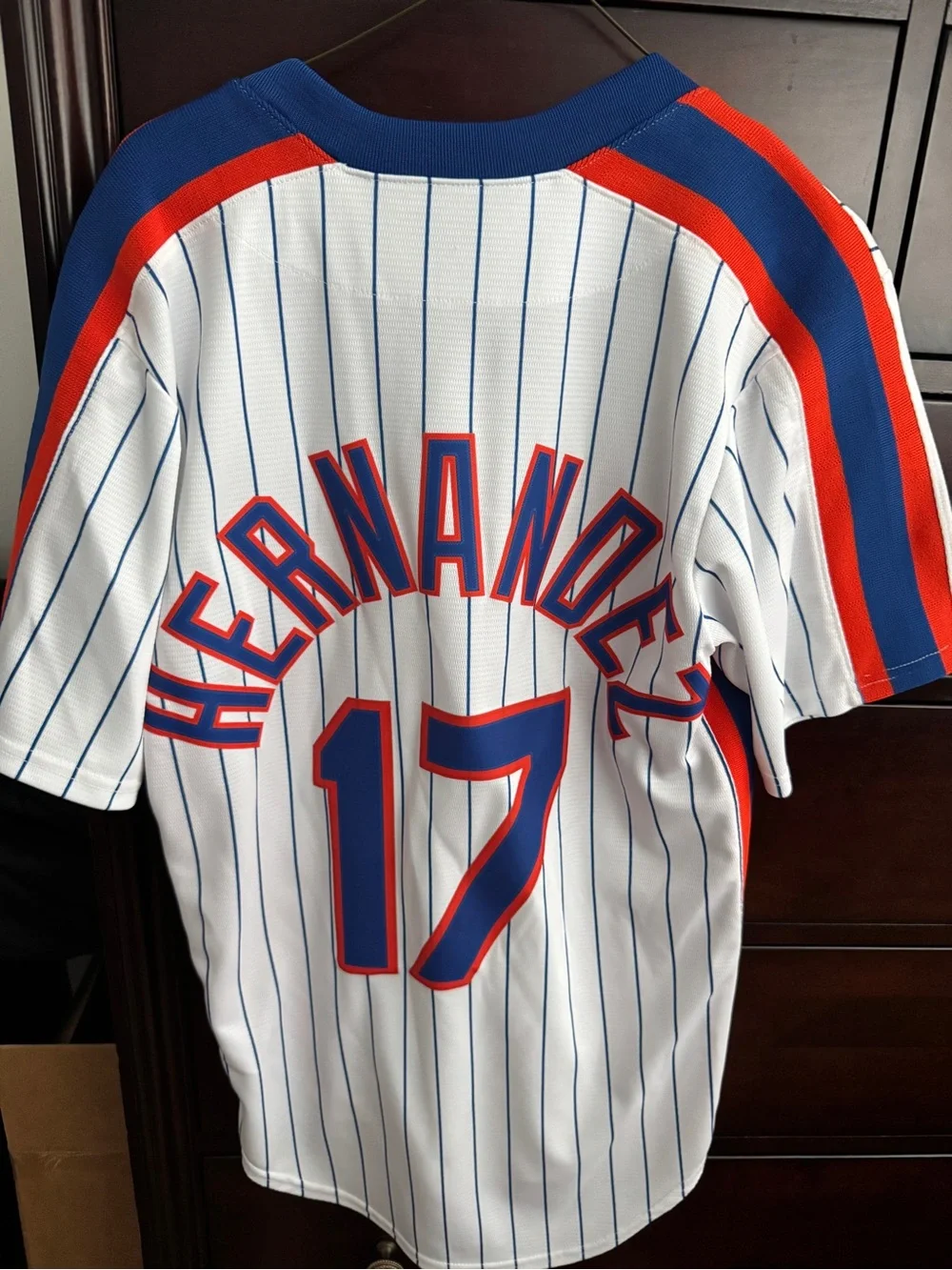 Keith Hernandez Mets Nike Cooperstown Collection ‘86 Jersey